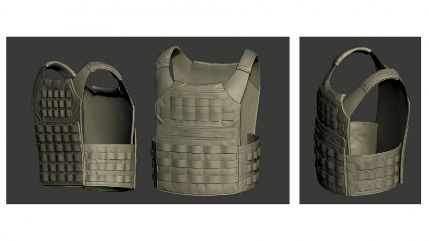 Maya tutorial : Let's 3D model a Bullet Proof vest 