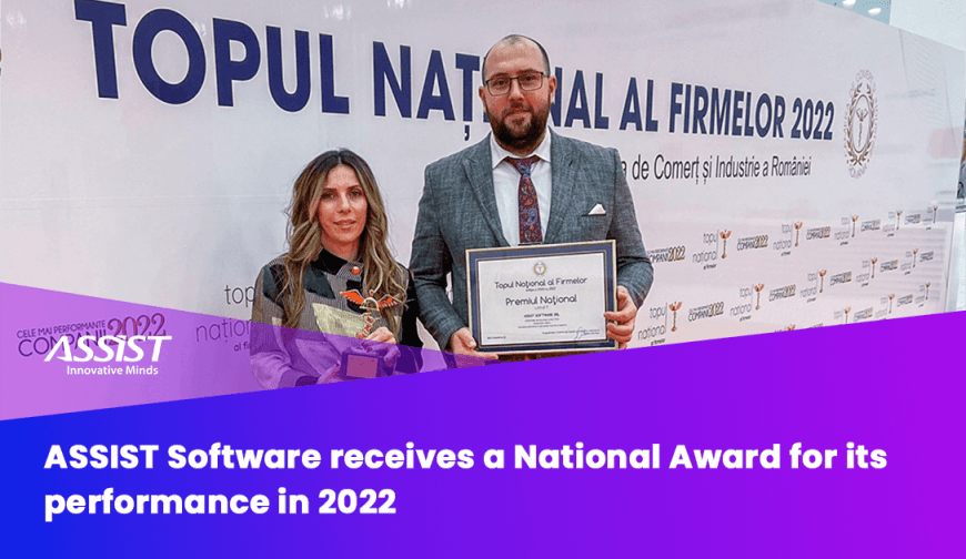 ASSIST Software receiving a national award 