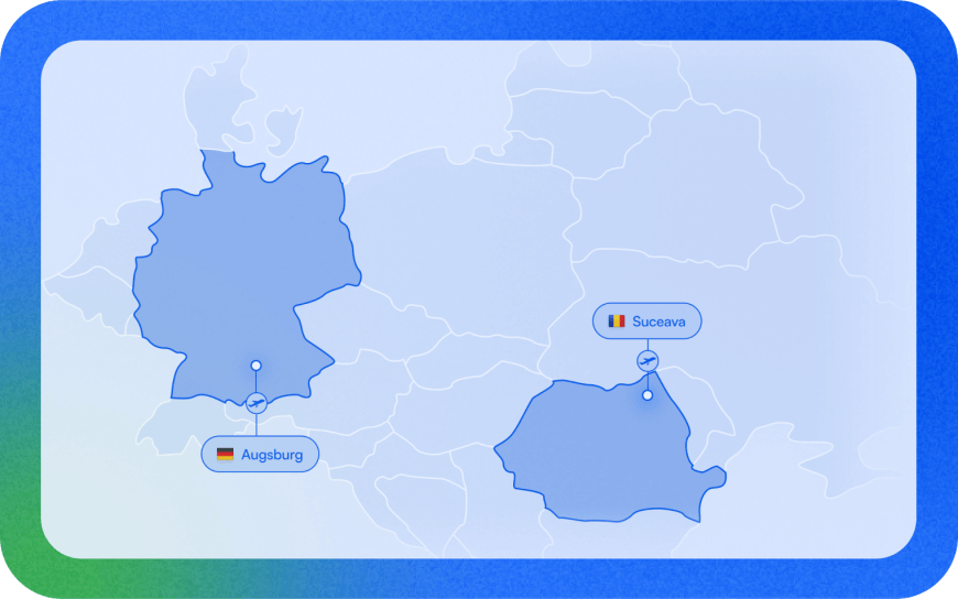 Map Software Development Romania Germany