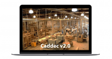Caddec v2.0 CAD-CAM application - promo image