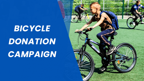 Biciclete Salvati Copiii ASSIST Software Campanie