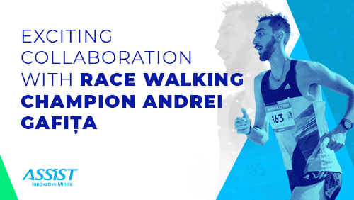 ASSIST Software Teams Up with Race Walking Champion Andrei Gafita - Promoted image