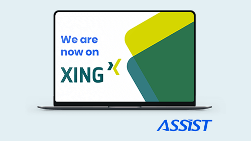 ASSIST Software is now on Xing - Promoted photo