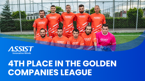 ASSIST Software football team placed 4th in the Golden Companies League - Suceava