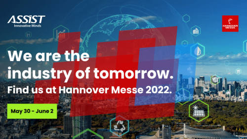 Get your tickets and see us at Hannover Messe 2022 -  ASSIST Software