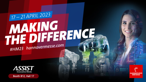 Hannover Messe Making a difference poster ASSIST Software