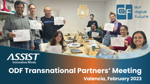 The 4th Transnational Partners Meeting of the ODF project - ASSIST Software