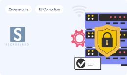 SECASSURED LOGO Cybersecurity tag EU Consortium tag