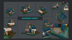The Blacksmith’s House - A 2D to 3D workflow pipeline.