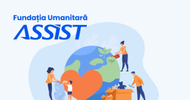 ASSIST Humanitarian Foundation logo help in Suceava