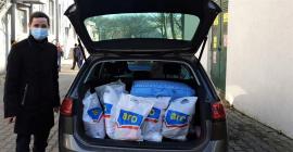 ASSIST Software donated food, clothing, household goods and hygiene products to less fortunate families