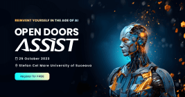 Open Doors ASSIST 2023 poster AI edition