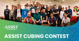 Rubik's Cube enthusiasts from Romania competed in the ASSIST Cubing Contest - ASSIST Software - Suceava