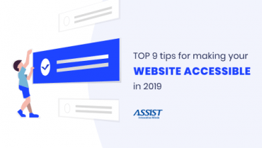 Top 9 tips for making your Website Accessible in 2019 - promoted image