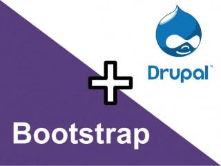 Apply bootstrap for drupal projects